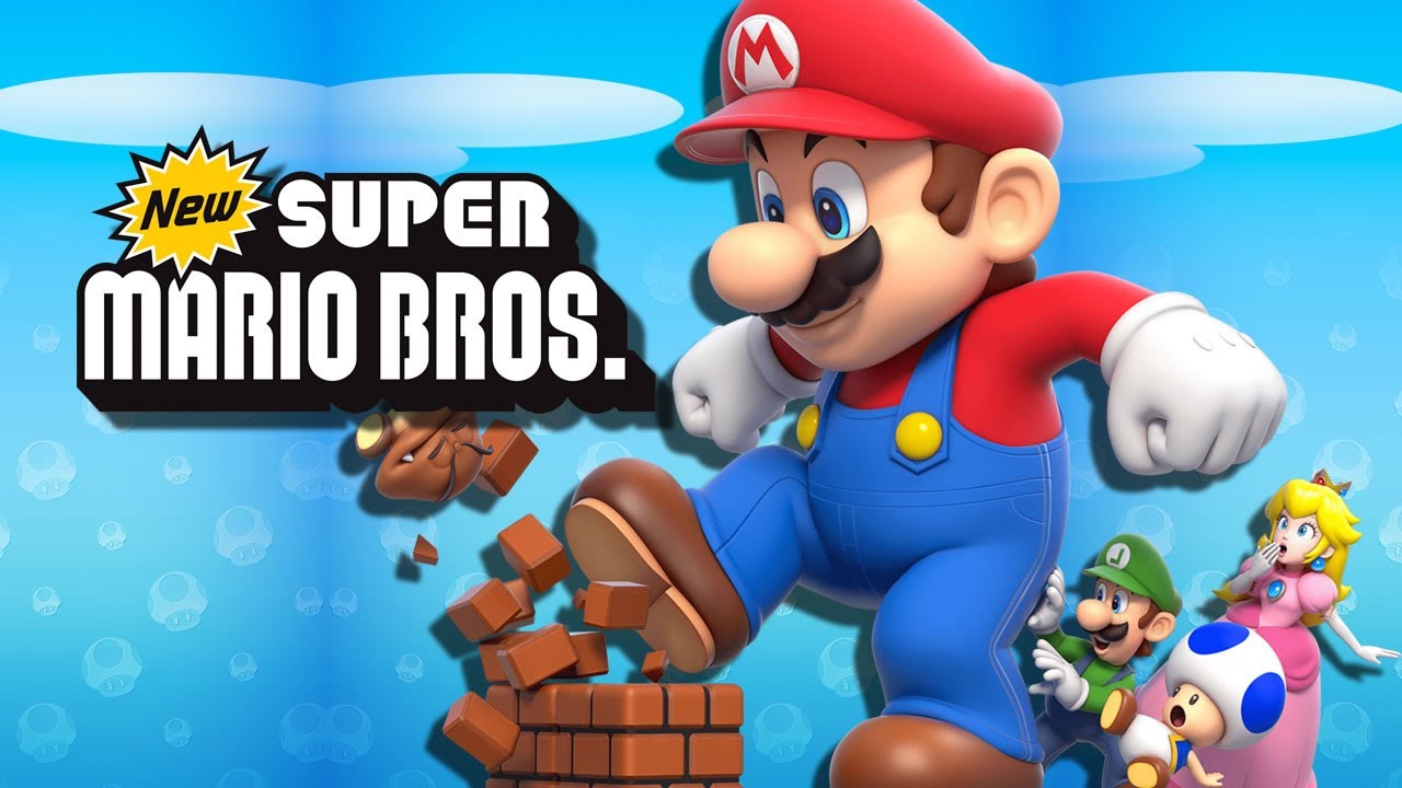 New Super Mario Bros Ds World 1 New super mario bros ds world 1-1 - evolaha