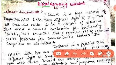 Digital networking essentials-internet fundamentals TCP/IP