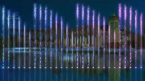 Thiết kế nhạc nước trên hồ cảnh quan - Công ty thi công nhạc nước trên hồ uy tín