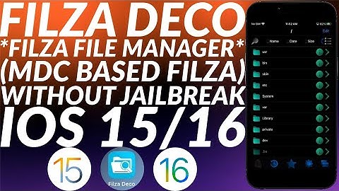 Install & use Filza Deco iOS 15/16 Without Jailbreak | Filza File Manager No Jailbreak | Full Guide