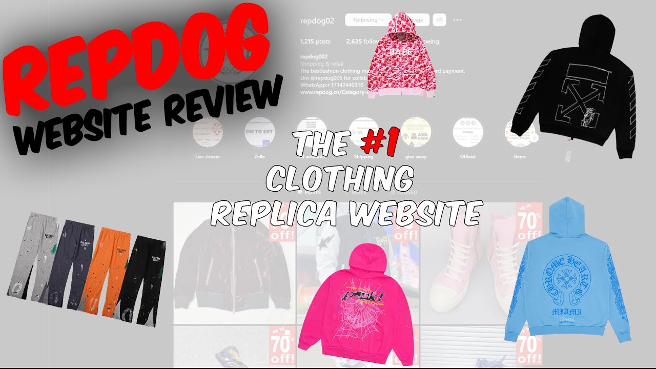 THE BEST REPLICA CLOTHING WEBSITE OF 2023 (REPDOG REVIEW) YouTube