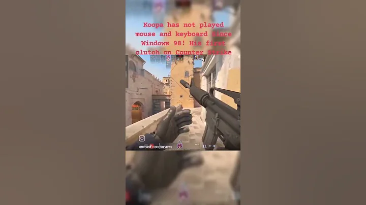 First Clutch of a Controller Gamer #comedy #cs2 #csgo #shorts