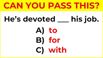 English Quiz Challenge: Can You Beat This? Most People Fail This! #31