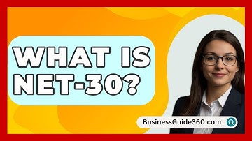 What Is NET-30? - BusinessGuide360.com