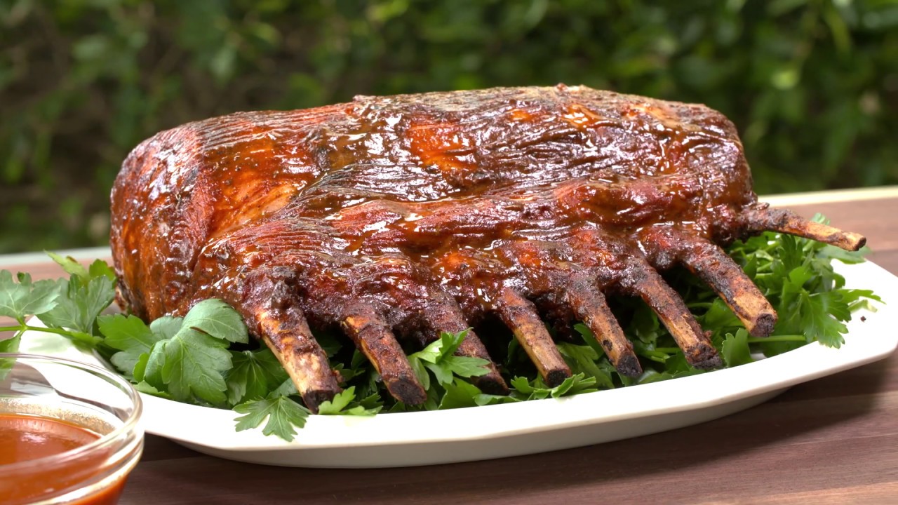 FOGO Recipes - Barbecued Rack of Pork - Episode 53