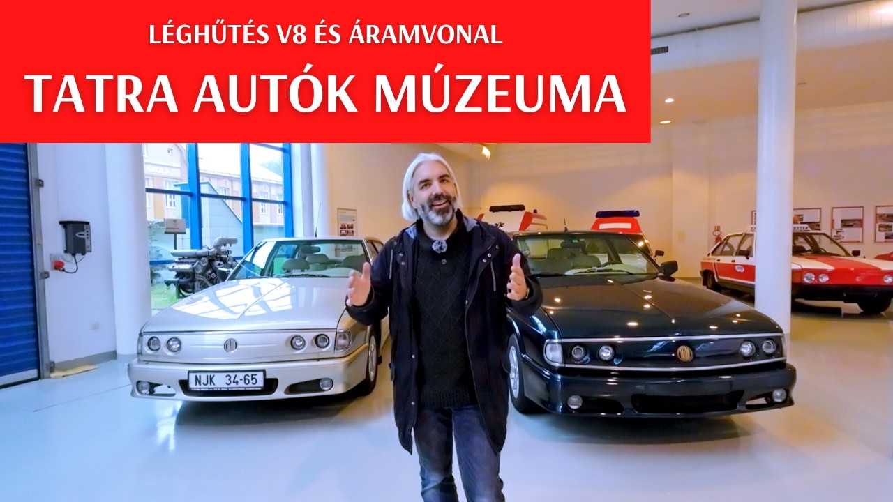#108 - Tatra 🇨🇿 autók múzeuma: léghűtés, V8, áramvonal és Hans Ledwinka zseniális megoldásai