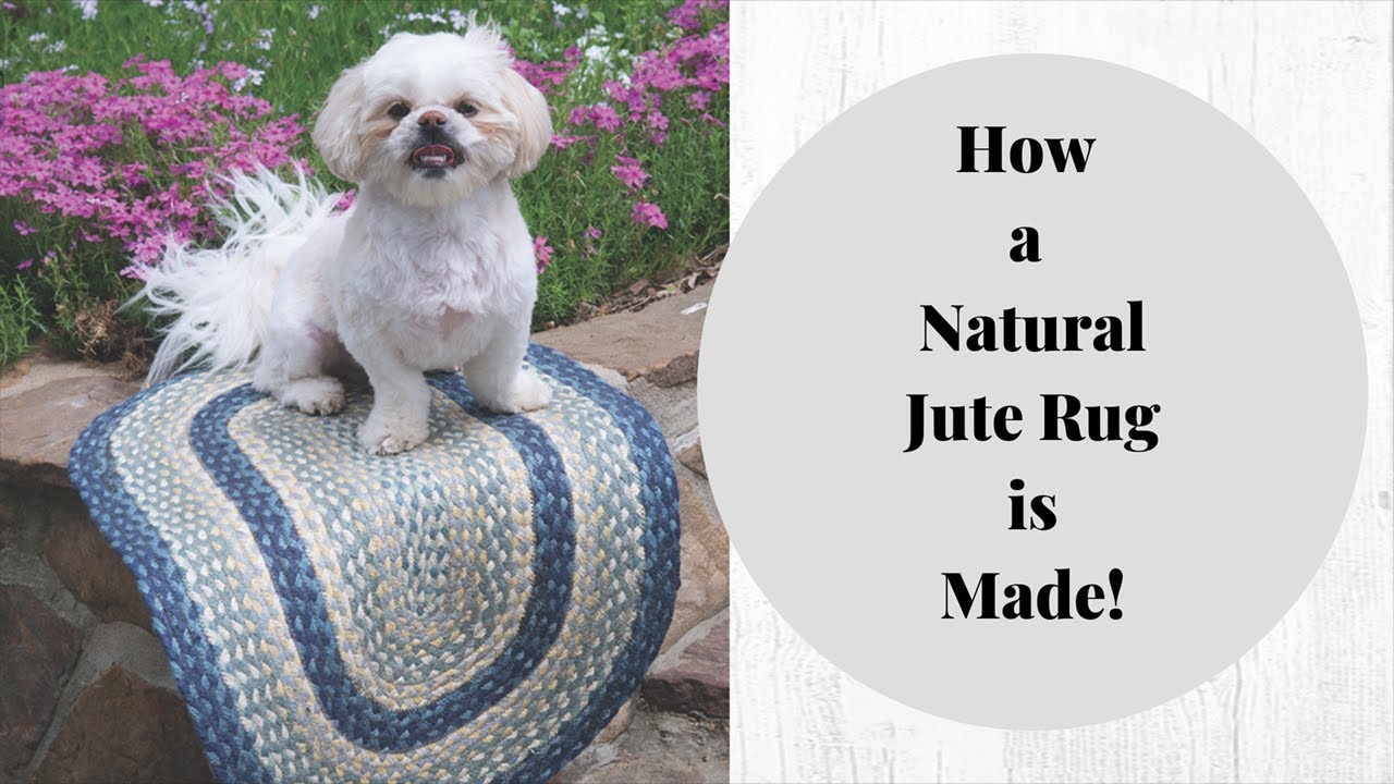 How Natural Jute Rugs are Made YouTube