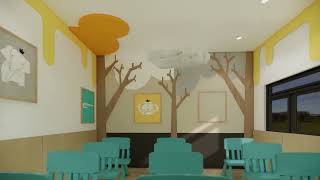 SCHOOL DESIGN - 3D  WALK THROUGH ANIMATION