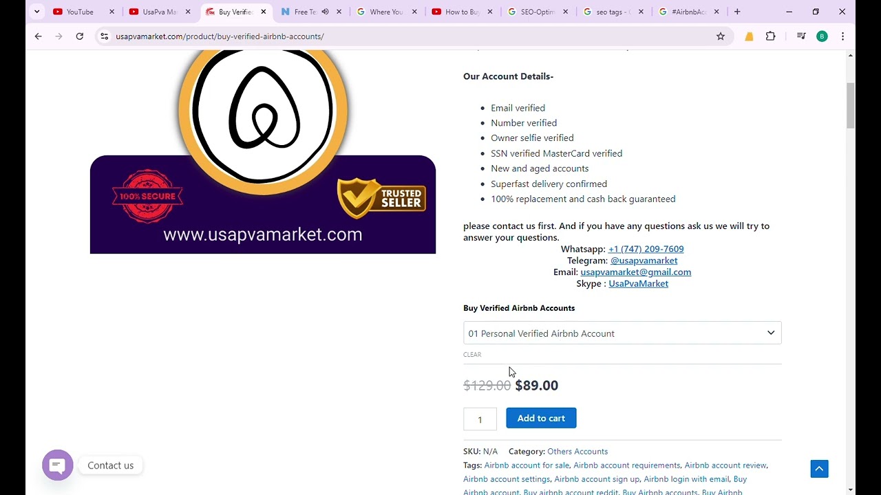 Buy Verified Airbnb Accounts 100% Safe Selfie & Doc Verified in 4 minute Of Trusted Site 