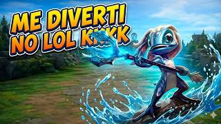 O LOL PODE SER DIVERTIDO AS VEZES | Fizz vs Lux