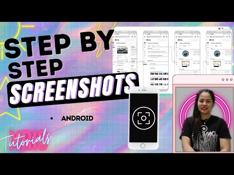 HOW TO TAKE STEP BY STEP SCREENSHOTS IN ANDROID 2022 - YouTube