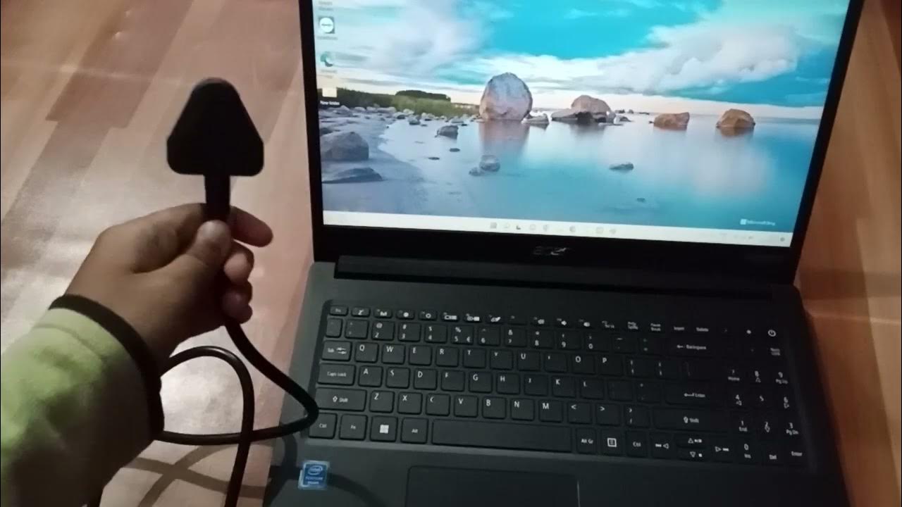 how to charge Laptop Acer , charge Acer laptop - YouTube
