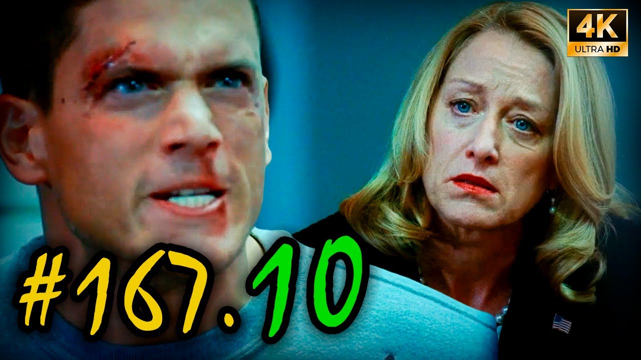 Scofield plays the Tape for Caroline. He wants a pardon for him and Linc | Prison Break (167.10), 4K