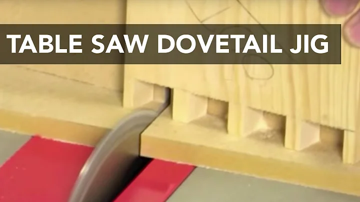 Table Saw Dovetail Jig