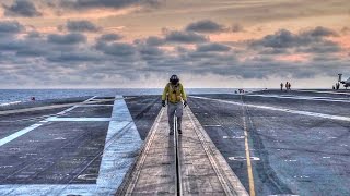 On The Flight Deck – USS Dwight D. Eisenhower Flight Operations