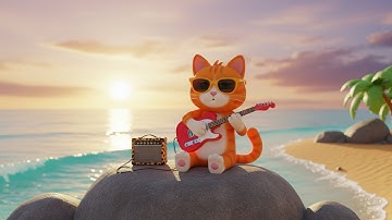 Grappig en cool kattenliedje | Virale kattenvideoserie in één muziek #FunnyCat #CoolCat #CatSong