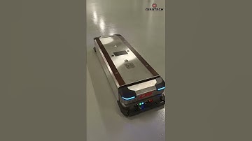 AGVs in fully automated logistics - test run