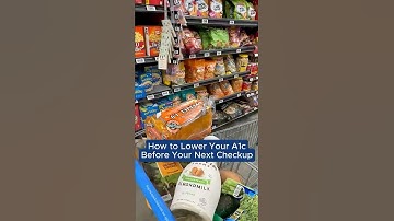 How to lower your A1c before your next check-up