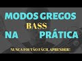 MODOS GREGOS NA PRÁTICA POR KAKA BASS #tagima #ibanez #maccabos #dadario #fuhrmann #solez