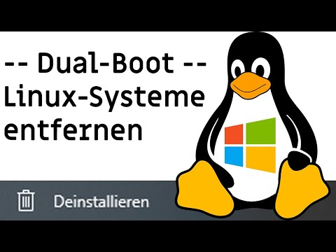 Video: So Entfernen Sie Linux Vom System