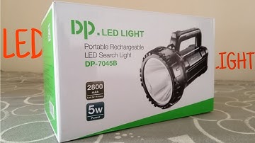 Unboxing  DP.LED  LIGHT 7045B