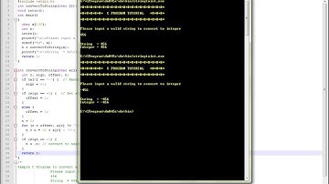 CONVERT  STRING TO INT C PROGRAM