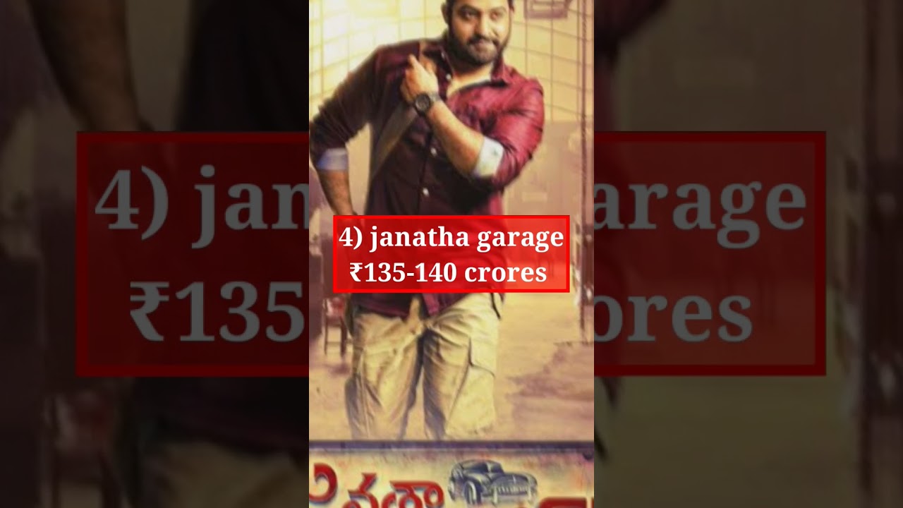 top highest grossing movies of junior ntr 