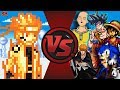 NARUTO vs THE WORLD! (Naruto vs Goku, Saitama, Sonic, Luffy, Ichigo, Aang & More!) Animation Rewind
