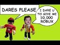 Comment Some ROBLOX DARES!