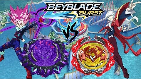 | Vex Lucius Vs Revive Phoenix | Lain Vs Phi | Beyblade Burst Rivals | Gameplay!!