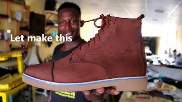 Chelsea boot making tutorial  [ shoemaking tutorial ]