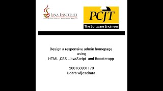 Famous web programming |task 41| first year |semester 01 |Java Institute #css #html #bootstrap #javascript Profile