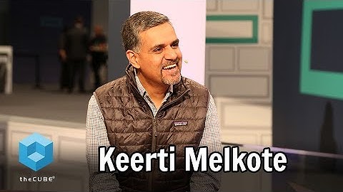 Keerti Melkote, HPE | HPE Discover 2017 Madrid