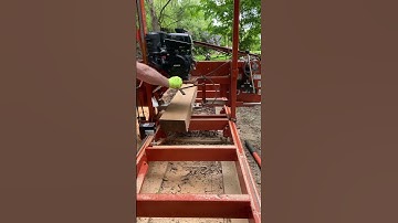 Milling Fresh Cherry on Woodmizer  lt15 #sawmill #cherry #lumber #familyfarm #tym #tractor