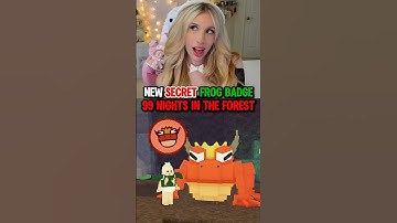 HOW To GET The NEW “SECRET” FROG BADGE In 99 NIGHTS IN THE FOREST on ROBLOX! 🐸