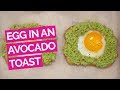 Egg in a Hole Avocado Toast