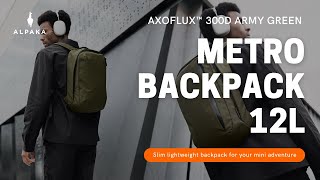 Metro Backpack 12L - Axoflux™ Army Green