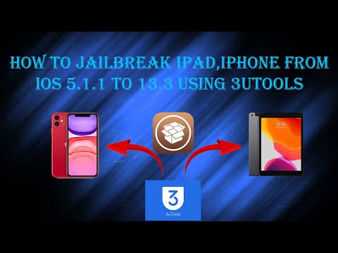 How To Jailbreak iOS Version From iOS 5.1.1 to iOS 13.3 Using 3uTools|100% Working | iPad & iPhone |