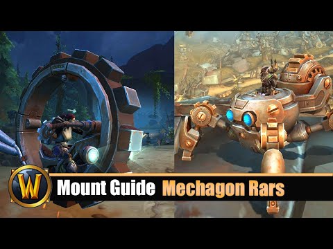 Mount Guide #104: Schrotthaufendrifter + Rostiger Mechanokrabbler  (Mechagon Rars) + Trick