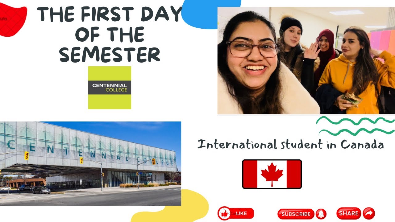 FIRST DAY OF WINTER SEMESTER A day of an international student