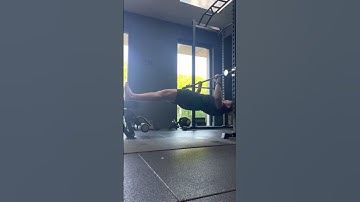 Inverted row, feet elevated