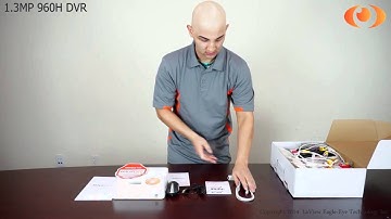 Laview USA 1.3MP 960H 4CH/8CH DVR Complete Surveillance System With 4 Cameras Kit