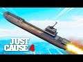 Just Cause 4 - FLYING THE BIGGEST SHIP IN THE GAME!