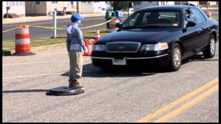 Stopping Distance Demonstration ~ Be Street Smart