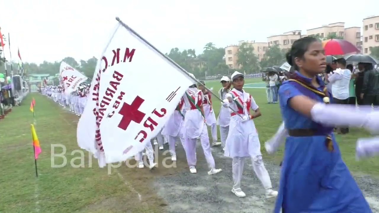 Baripada independence day parade 