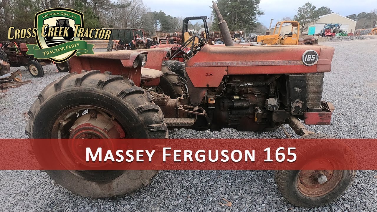 Massey Ferguson 165 Tractor Parts Youtube