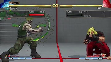 SFV Joyshow Guile Somersault kick loop Ver. Useless