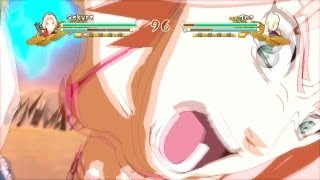 Swimsuit Sakura vs Swimsuit Ino - Naruto Shippuden Ultimate Ninja Storm 3