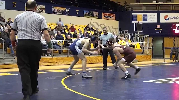 174 lbs Mike Ottinger CMU VS Caleb Marsh KSU