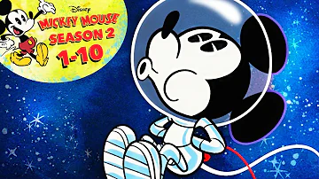 A Mickey Mouse Cartoon : Season 2 Episodes 1-10 | Disney Shorts